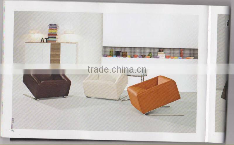 strainless steel office sofa set leisure sofa 807