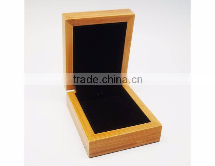 Luxury high quality wooden jewelry box with logo printed