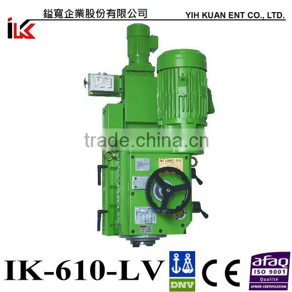 milling and cutting metal workpiece (IK-610-LV) plano milling head