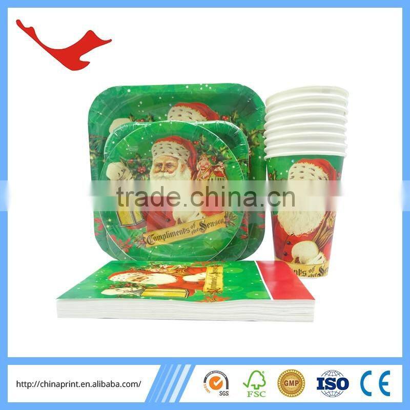 006 FDA standard disposable tableware for theme party