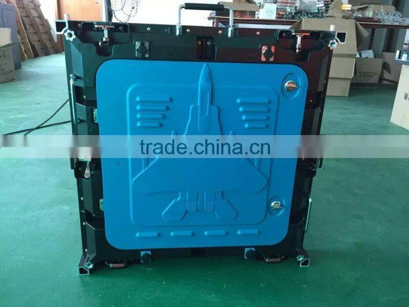 Indoor rental die-casting aluminium led display P6 indoor aluminum cabinet LED rental display