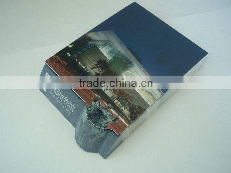 Diagonal memo pad Custom advertising memo notepad