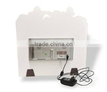 Newest wifi advertising player 7 inch lcd advertising player floor standing lcd advertising player