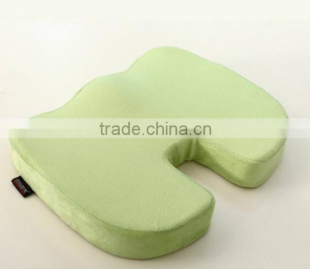 Memory Foam Coccyx Seat Cushion Chair Cushion Alleviates Lower Back or Sciatica Pain