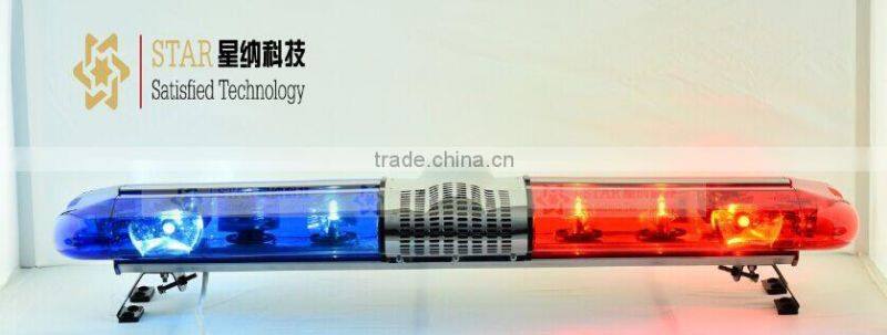 LED Blue and Red halogen rotating lightbar