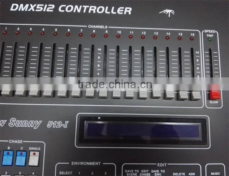 Three Years Warranty DMX512 Console DJ Lighting USB DMX Sunny 512 Controller