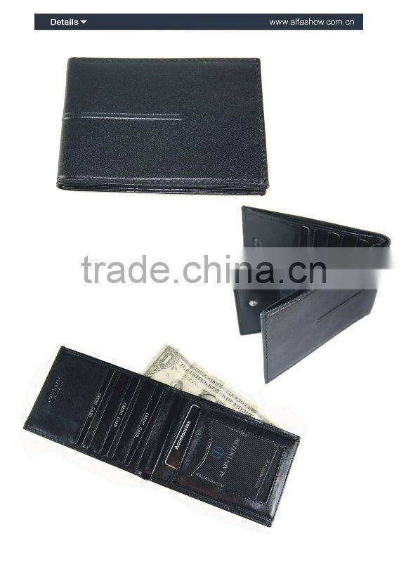 Fashion Leather Black Wallet