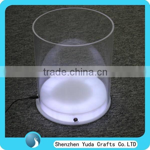 Tubular Perspex Packing Tube Box Clear Acrylic Extruded Round Tubing