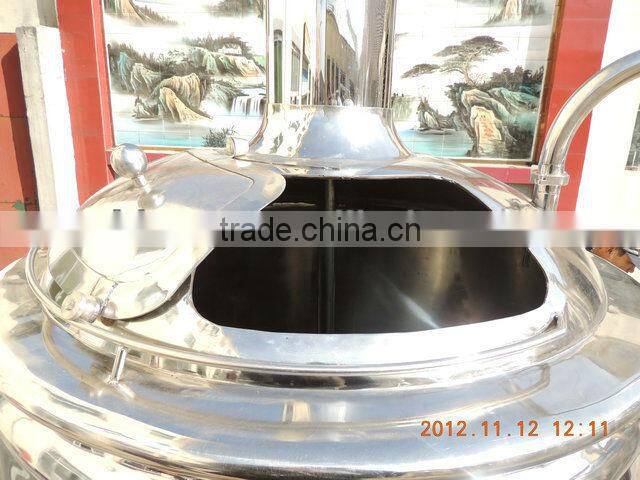 500l stainless mash tun/electric heating mash tun CE OEM factory