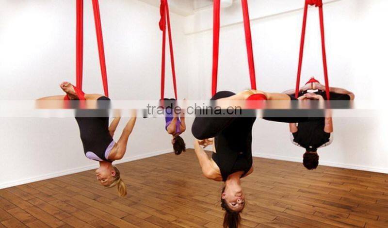 Anti-Gravity Fitness Parachute Flying Yoga Pilates Aerial Hammock Swing Trapeze