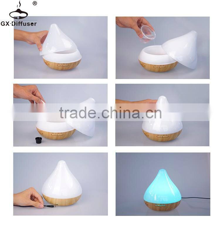 GX Diffuser manual and tabletop electric aromatherapy essential oil diffuser