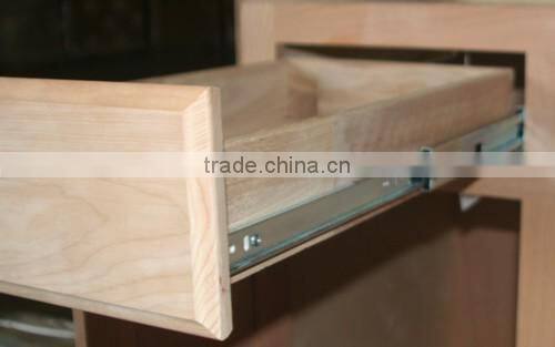 Cabinet ball bearing Full Extension Side Mount Self-Closing Drawer Slide