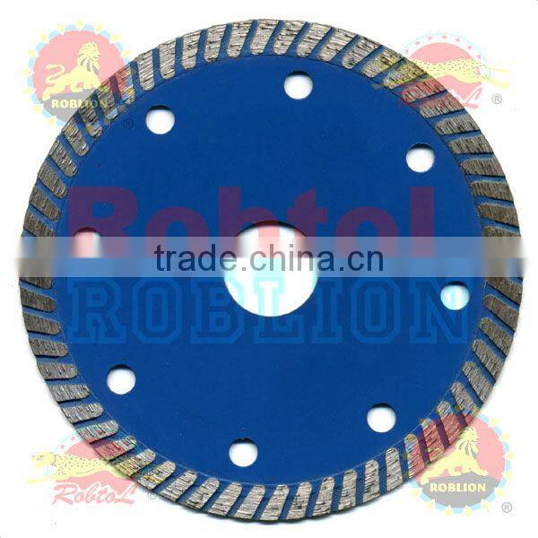 Super-Thin Turbo Rim Diamond Blade for Chip-Free Cutting Ceramic Tile -- CTAA