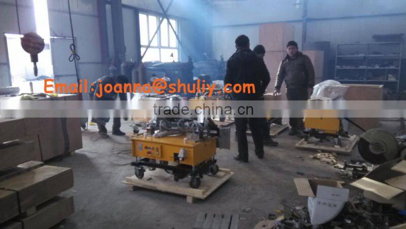 2015 the BEST automatic rendering machine for sale wall spray plastering machine