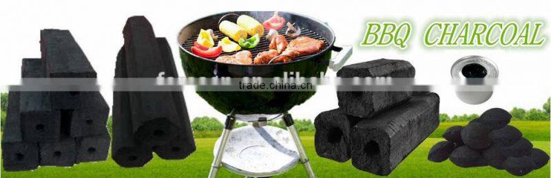 Machine-made cylinder charcoal which long burning time utility BBQ charcoal