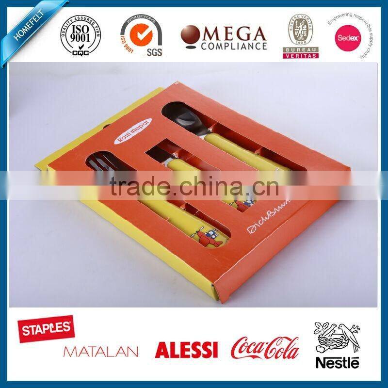 SGS certification children cutlery, Baby Feeding Dinner Set