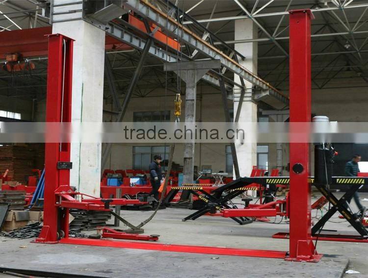 Wholesale Factory Price 4 Tons Car Elevator Machine Lifting Table 2 Post Car Lift