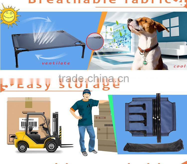 Wholesale Factory of high quality elevated dog pet bed plastic dog beds