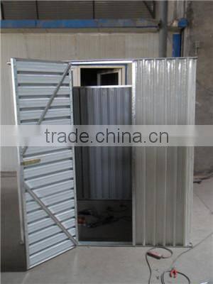 garden storage shed/ China outdoor garden sheds