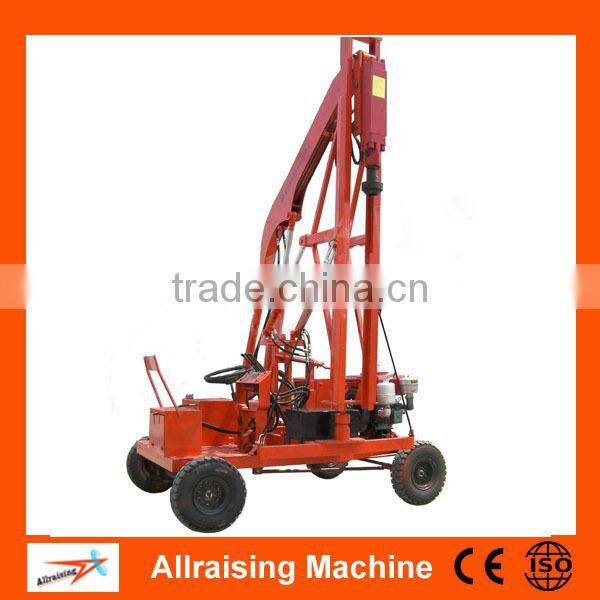 Roadside Safety Barrier Guardrail Hydraulic Pile Driver Machine
