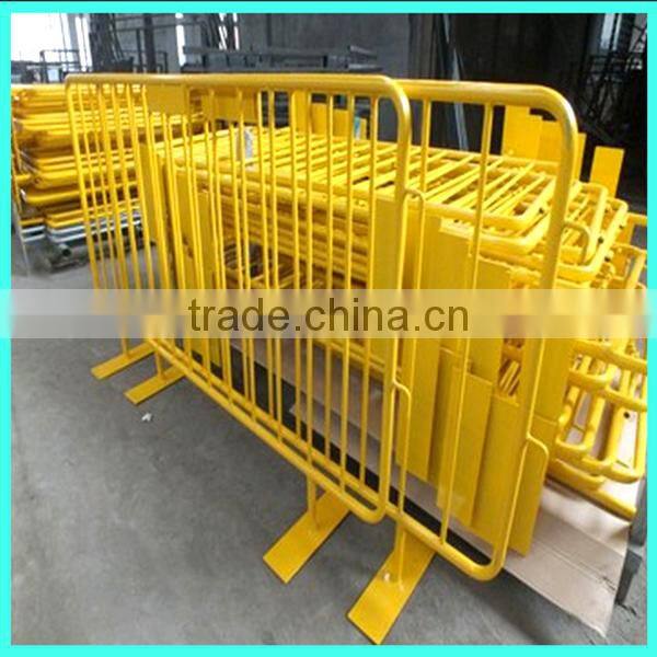 anti-corrosion road safety barricade metal safety concert barrier factory
