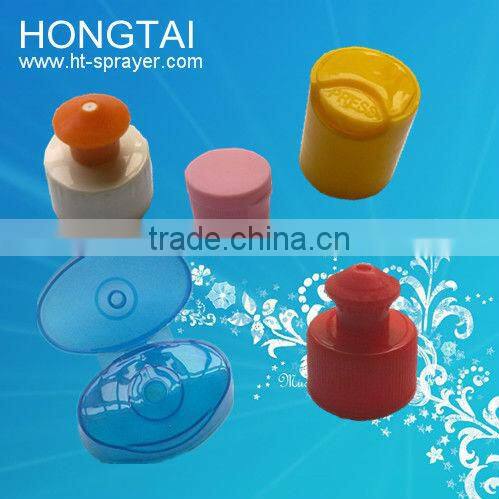 2016 plastic jars flip top cap screw top bottle lids 24/415