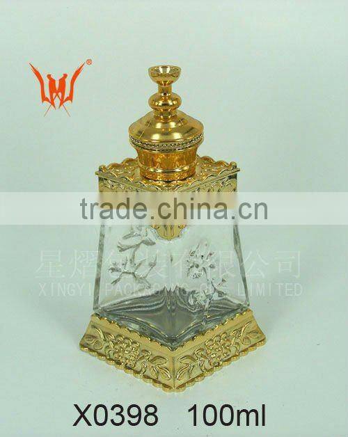 100ml exquiaite arabic fragrance glass bottle