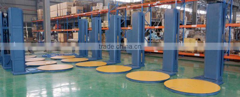 Easy operate pallet wrapping machine