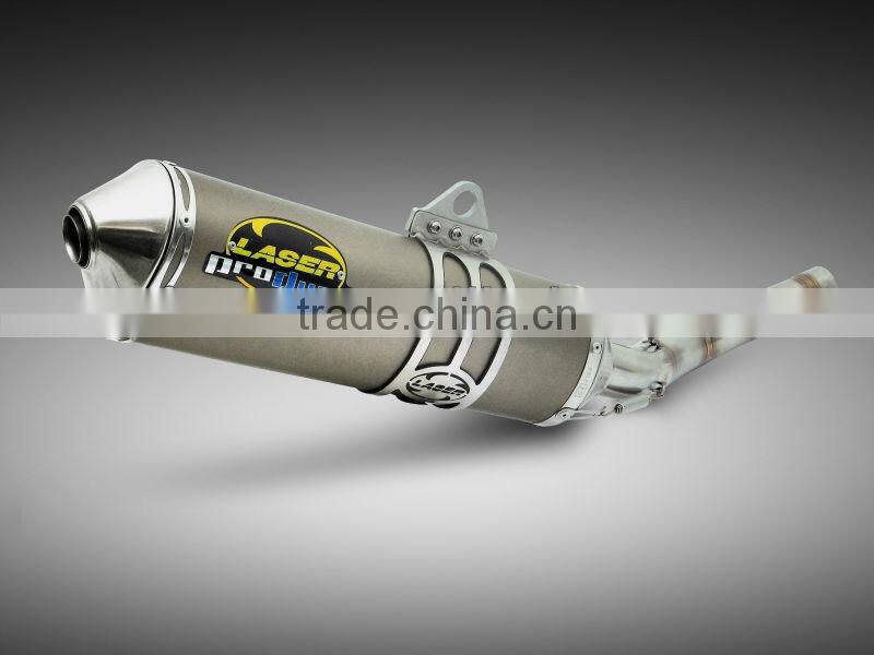For SUZUKI DR-Z400 SM Motorcycle Exhaust Pipe LASER ProDuro slip-on muffler RX