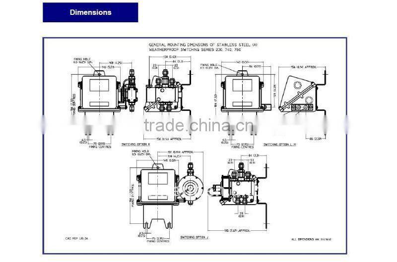 Pneumatic switch Delta-control