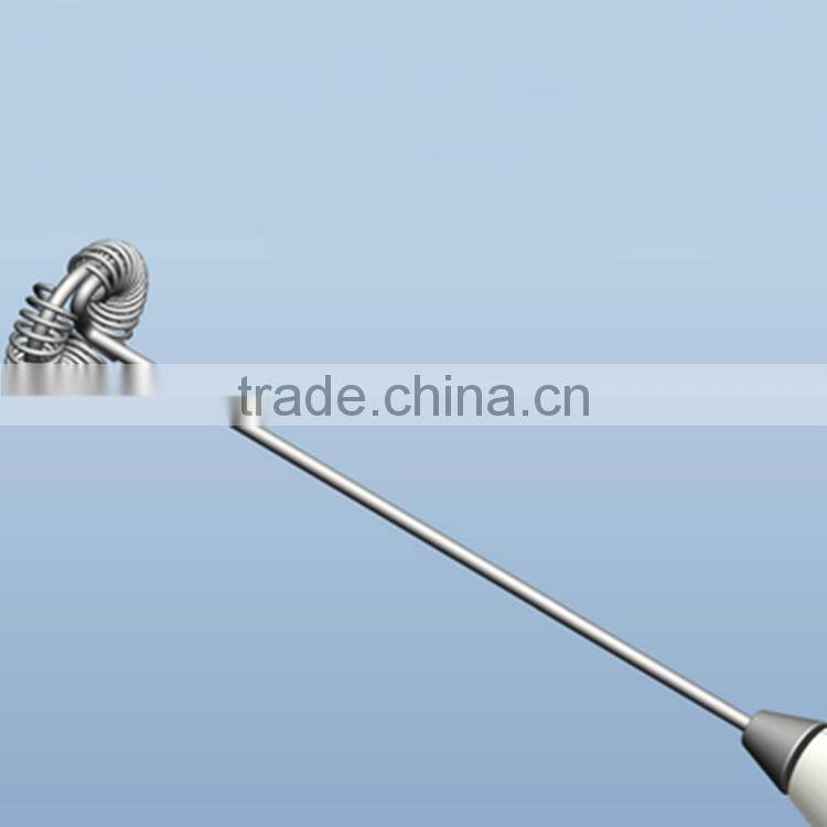 2016 hot promotional stepless speed handheld Stainless steel electric milk frother