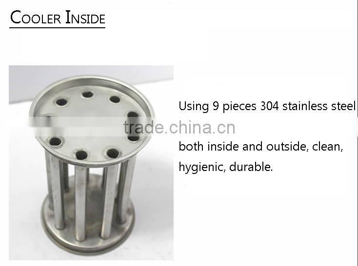 High Quality Household Stainless Steel 10L Home Alcohol Distiller For Sale With Thermometer Spirits(Alcohol) Distillation Boiler