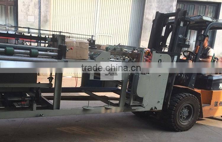 automatic woven sack cutting ang sewing machine