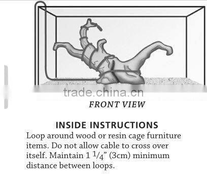 Reptile heating cable