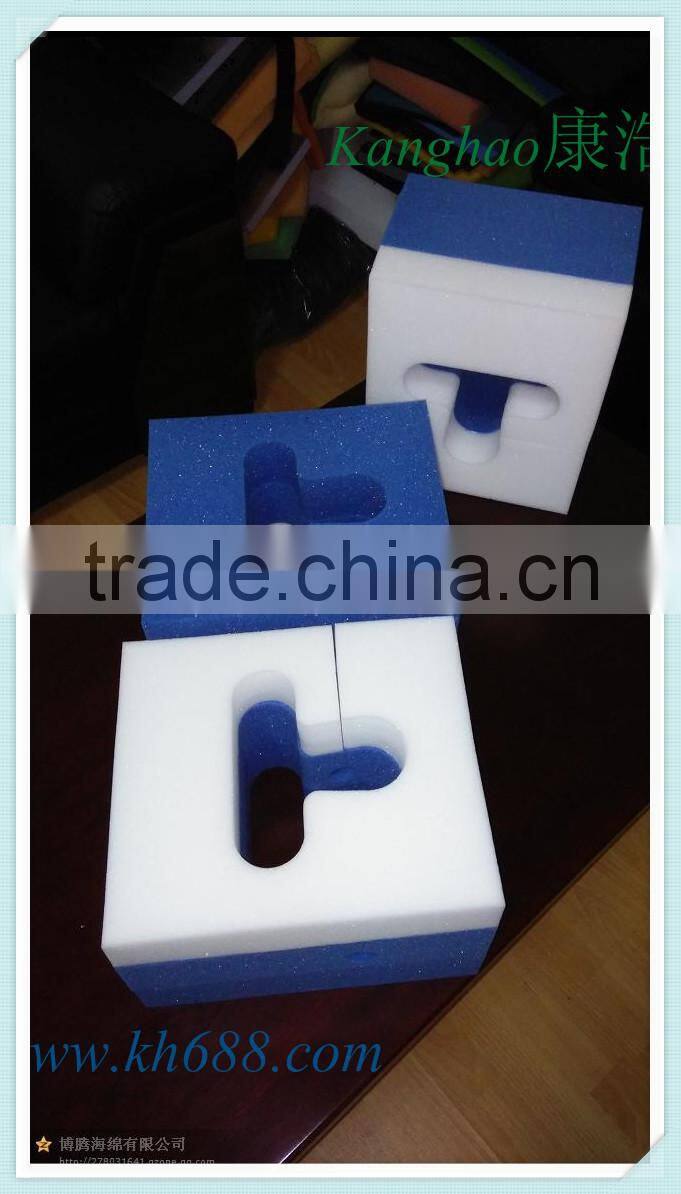 Prone positioner foam pillow for doctor doing back surgal with hole