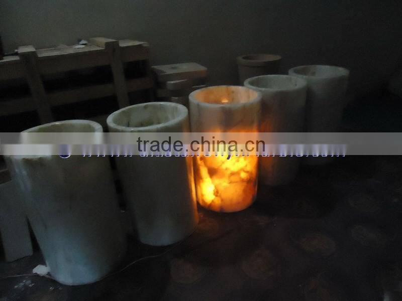 BEST QUALITY BACKLIT ONYX PEDESTALS SINKS