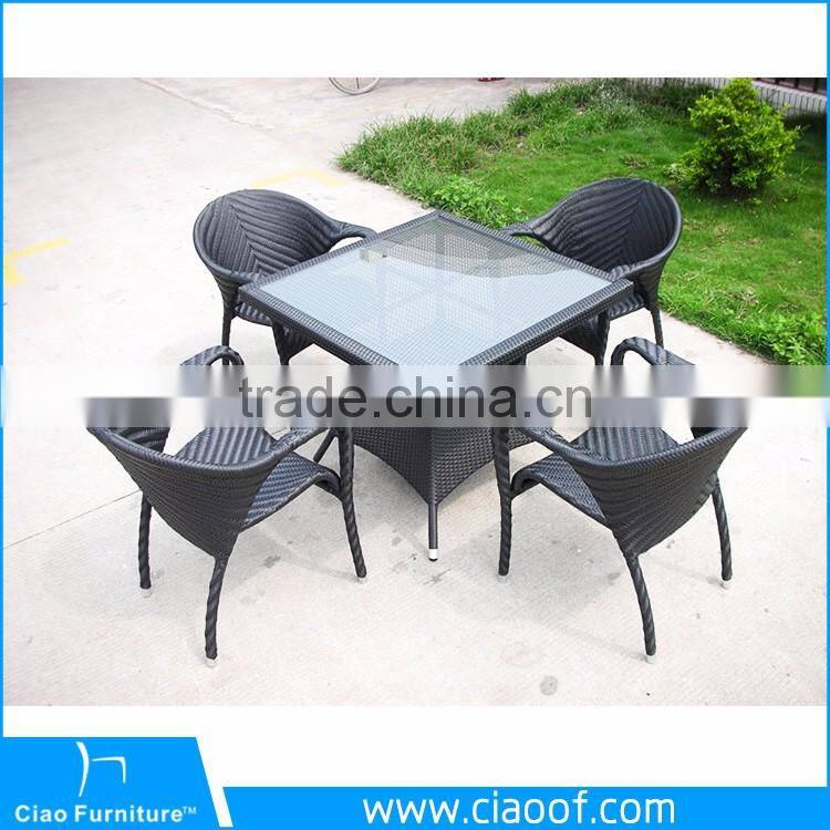 Factory Best Price Top Sale Stylish 4Pcs Outdoor Rattan Furniture Sets