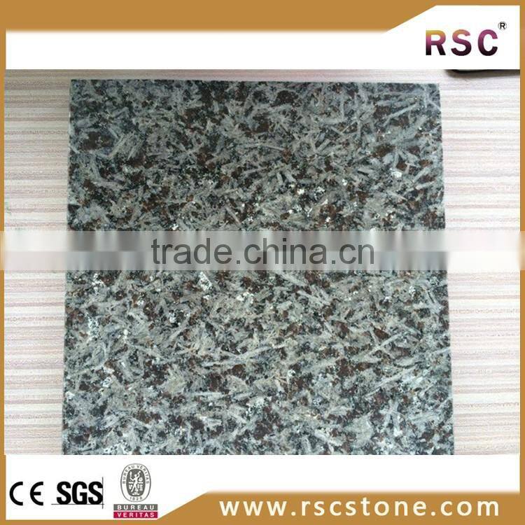 San louis granite , ice white & brown granite