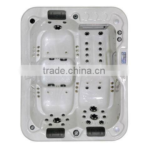 Outdoor whirlpool spa tub Massage bathtub for 3 Person family