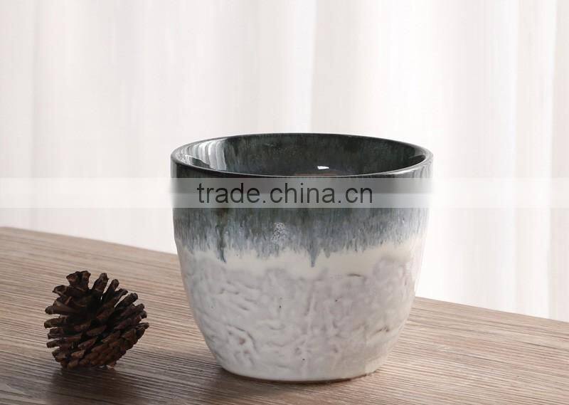 Creative handmade indoor ceramic decorative pots