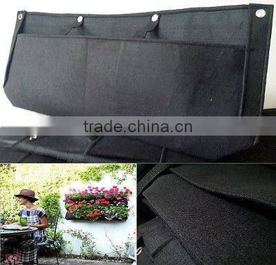 Indoor/Outdoor Decoration Easy Garden Pocket Hanging Vertical Garden Wall Planter,Vertical Garden Grow Bags