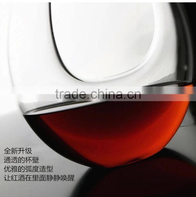 40.5oz ( 1200ml ) Artisan Wine Decanter | Beautiful Wine Carafe in Hand Blown 100% Lead-Free Crystal Glass