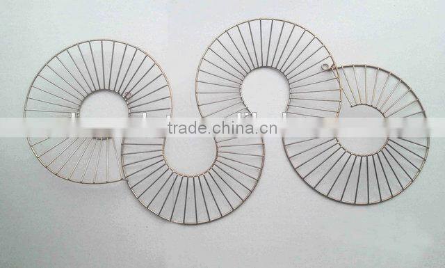 Cheap Iron Decoration for Wall Metal Home Decoration Ornamental Iron Wall Deco