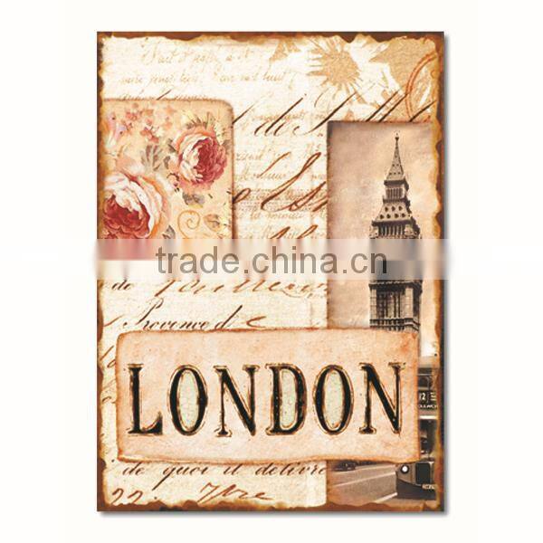 Metal Plaque Wall Plaque Tin Sigh Tin Plate Wall Decoration