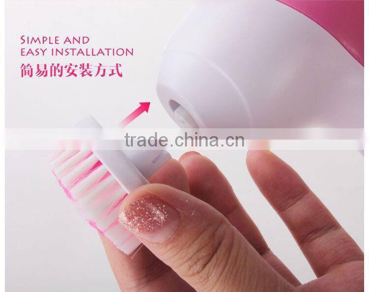 High Quality 5 in 1 Deep Facial Cleaning Machine Instrument Multi-function Facial Automaticly Washing Brush