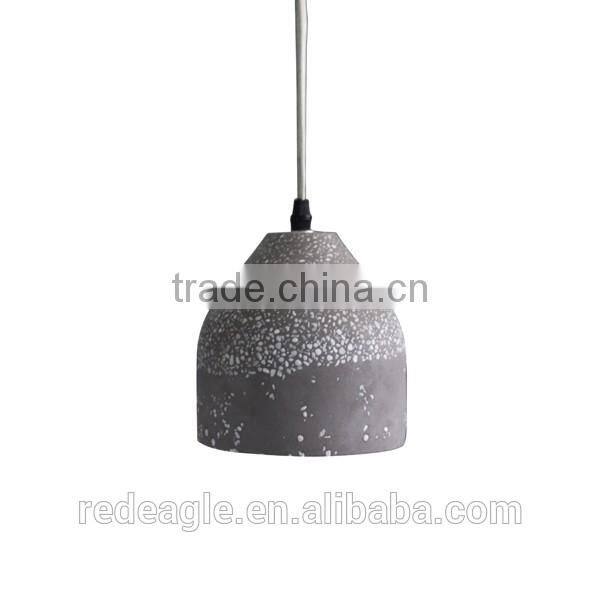 Speckled concrete hanging lamp desk lamp table lamp