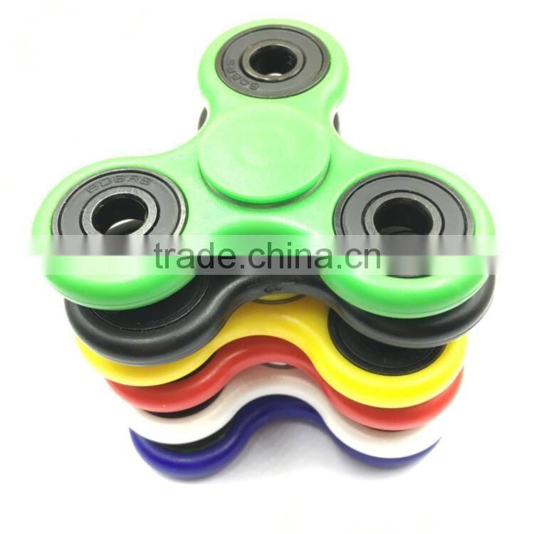Hot sale 2017 crazy spinner toy multicolor fidget spinner finger spinner
