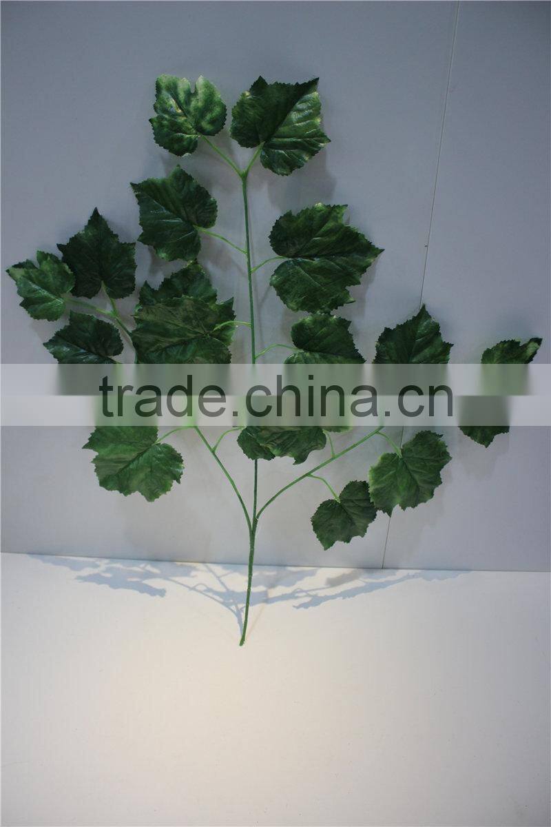 brand name artificial plants artificial leaf branch green leaf decor banyan leaf