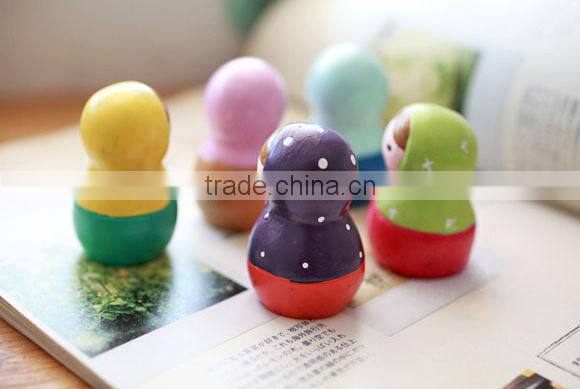 2D or 3D Fashion Resin Russia doll