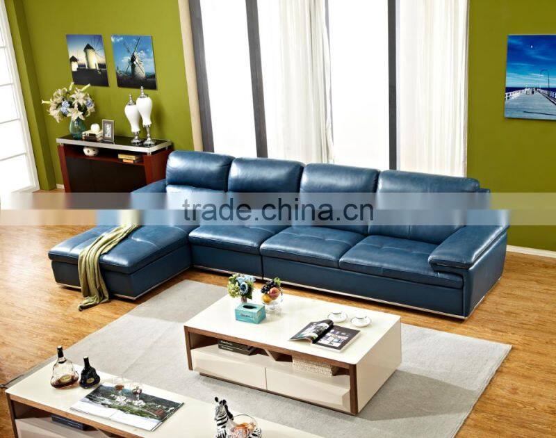 Italy design made in China leather sofa TU-S1547